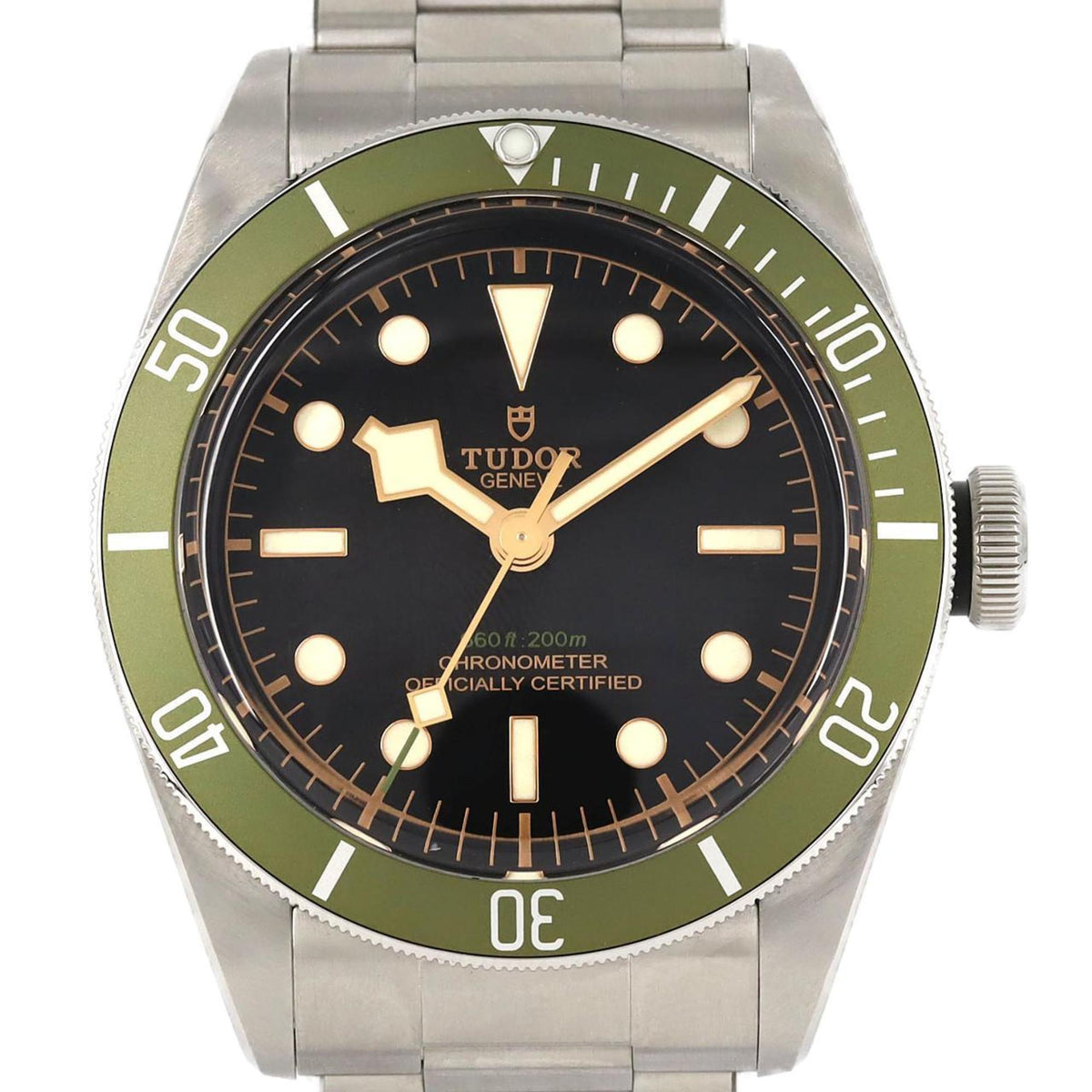 Pre-Owned Tudor Black Bay Harrods LIMITED 79230G SS Automatic Watch
