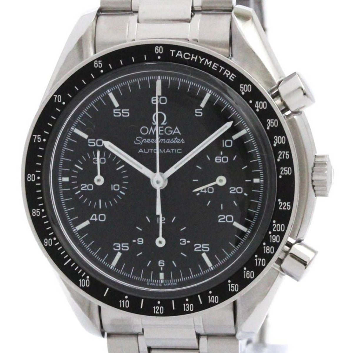 Pre-Owned OMEGA Speedmaster Automatic Steel Mens Watch 3510.50 Polished