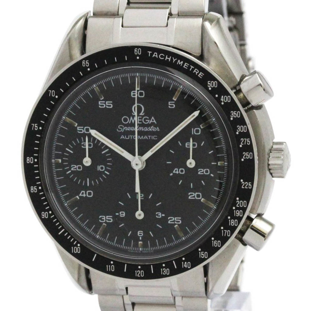 Pre-Owned OMEGA Speedmaster Automatic Steel Mens Watch 3510.50 Polished