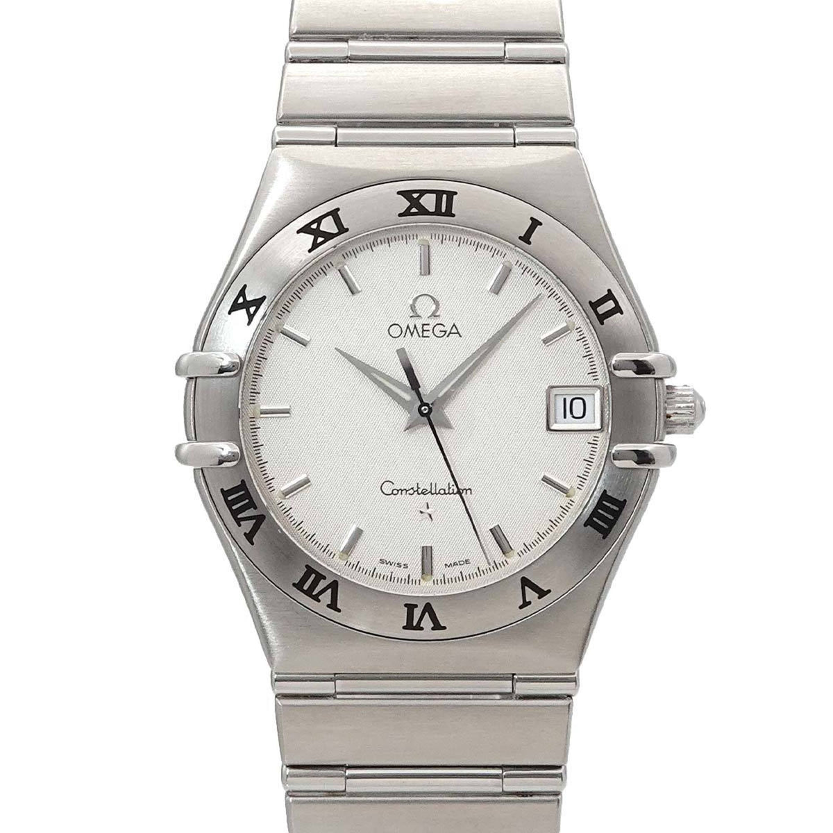 Pre-Owned Omega Constellation 1512 30 Men's Watch, Date, Silver, Quartz Watch