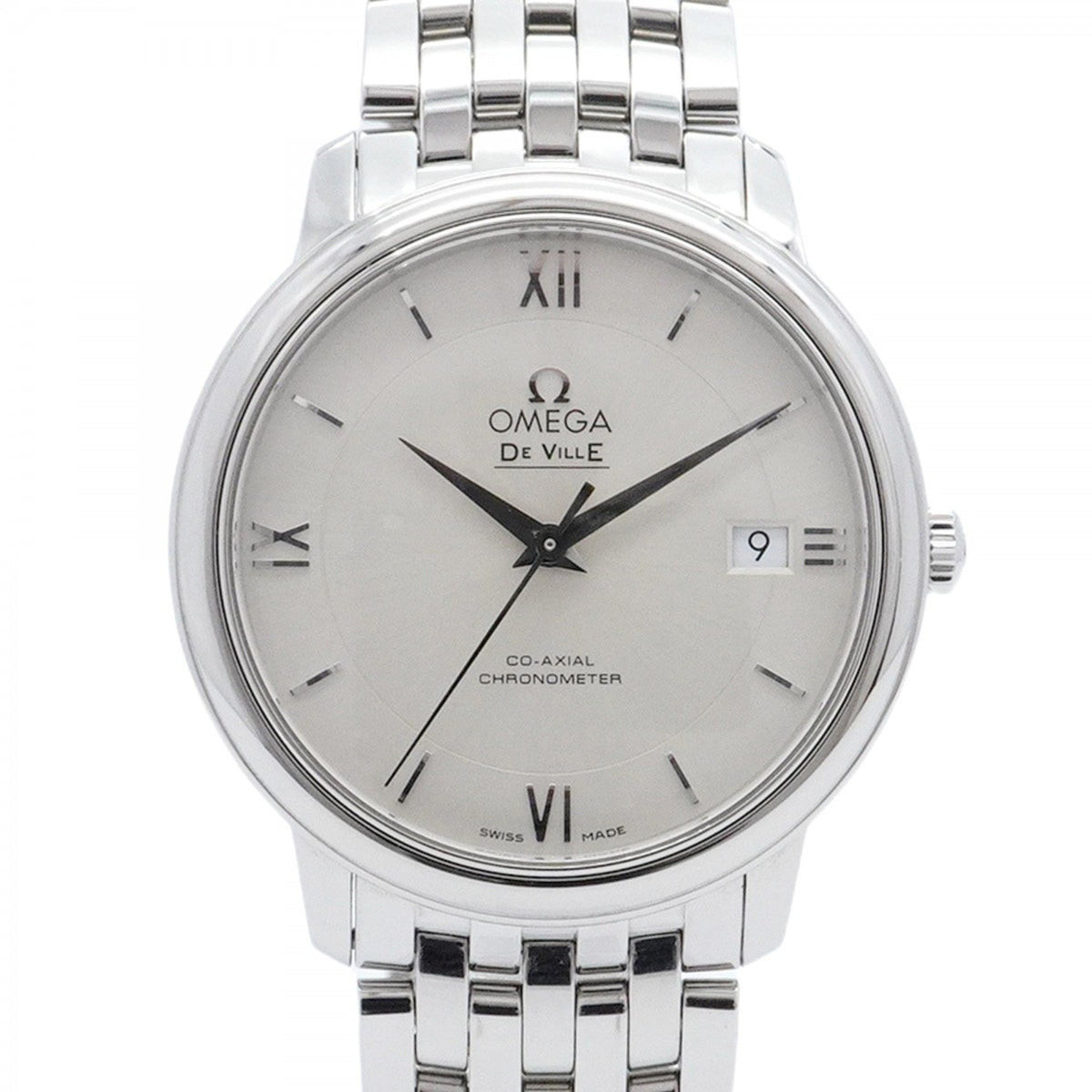 Pre-Owned Omega De Ville 424.10.37.20.02.001 Gold Dial Men's Watch