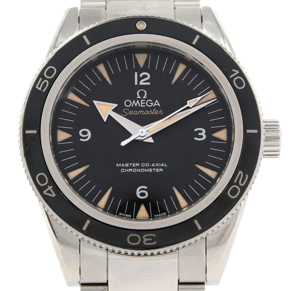 Pre-Owned Omega Seamaster 300 233.30.41.21.01.001 SS Wristwatch Automatic