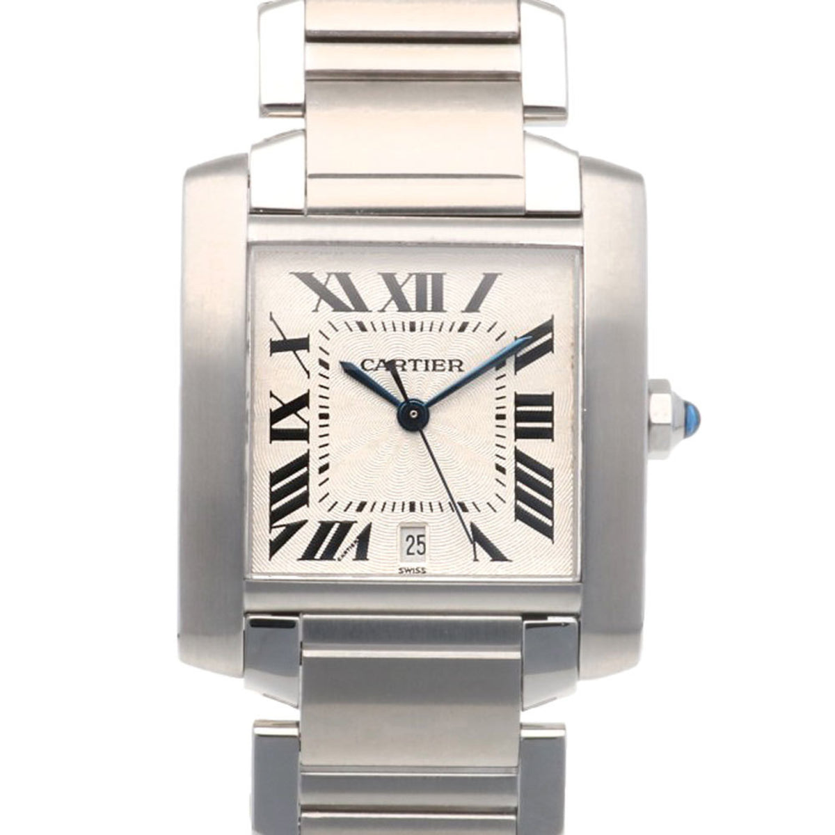 Pre-Owned Cartier Tank Francaise LM Watch, Stainless Steel 2302 Automatic, Men's, Overhauled