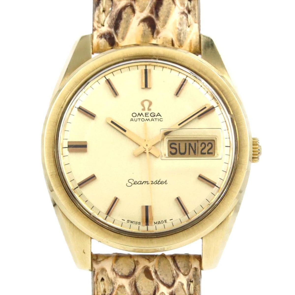 Pre-Owned Omega Seamaster Day-Date GP Automatic Watch
