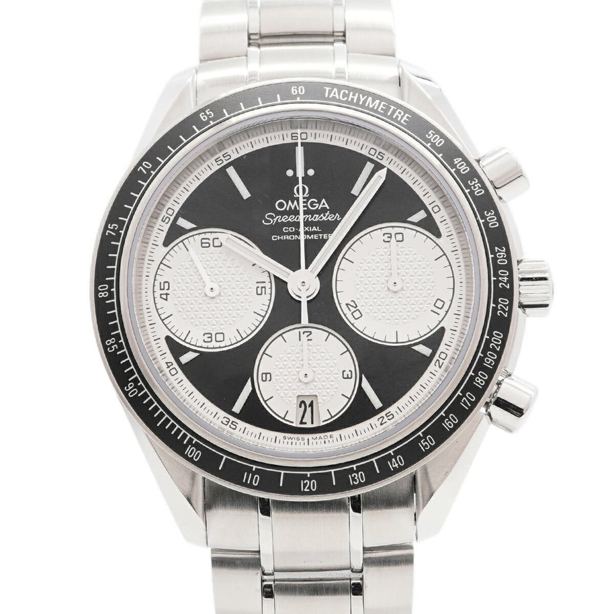 Pre-Owned Omega Speedmaster Racing 326.30.40.50.01.002 Black Dial Men's Watch
