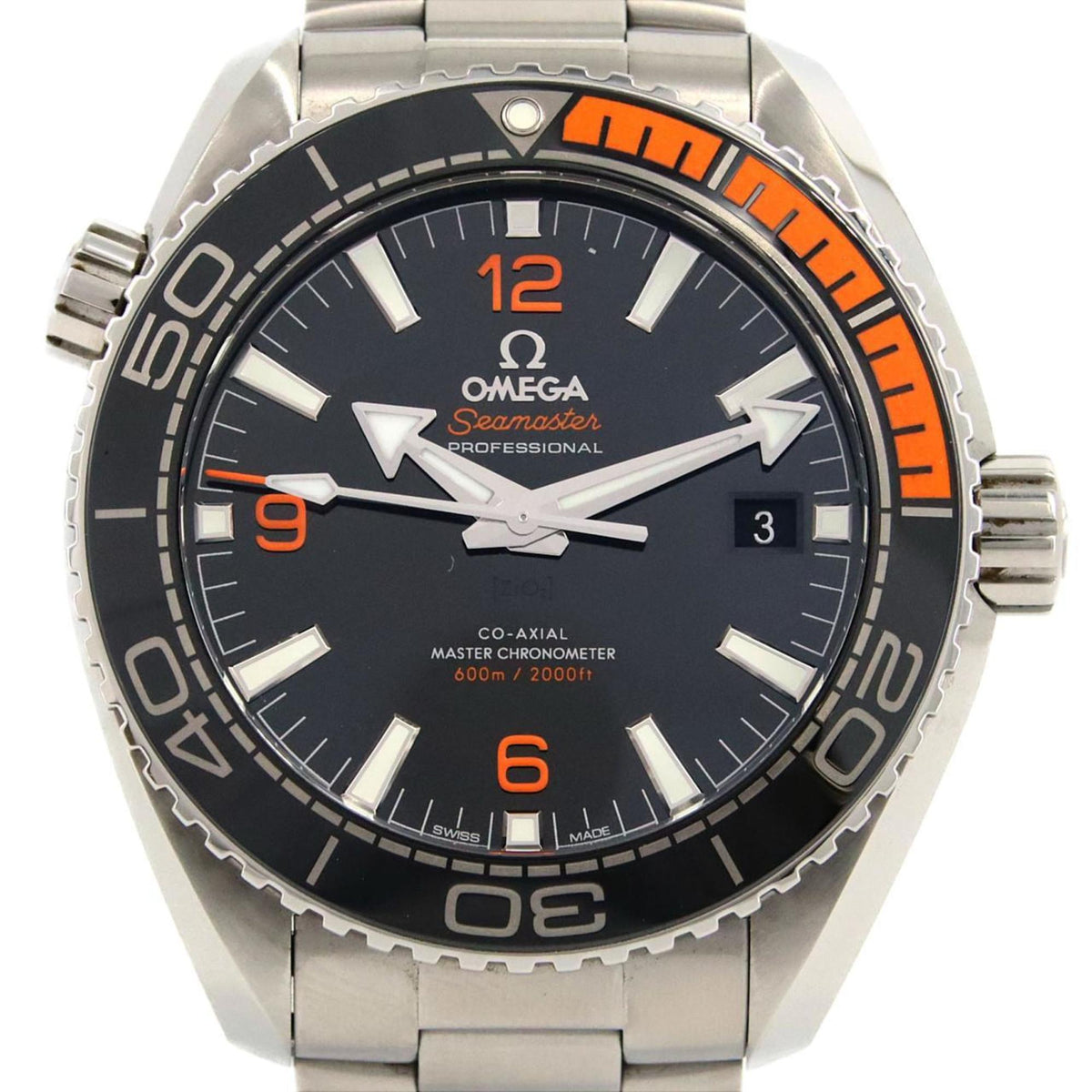 Pre-Owned Omega Seamaster Planet Ocean 215.30.44.21.01.002 Stainless Steel Automatic Watch