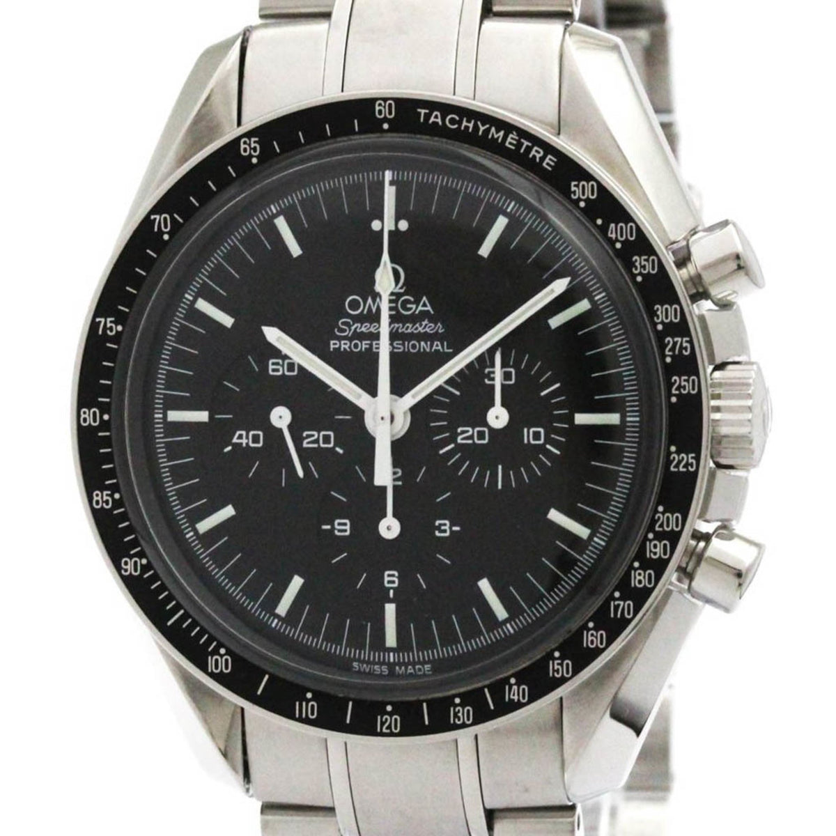 Pre-Owned OMEGA Speedmaster Professional Steel Moon Watch 3570.50 Polished