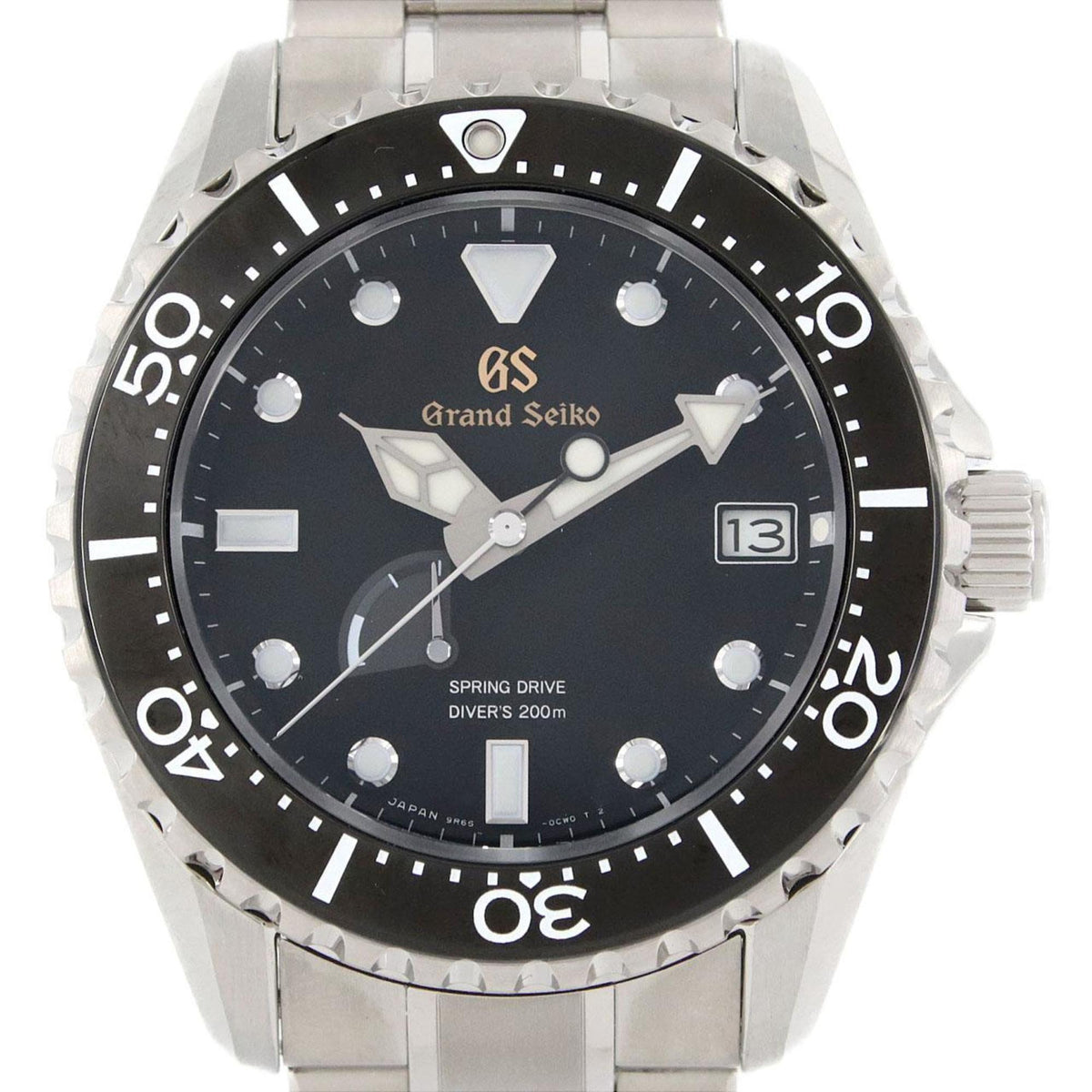 Montre automatique d'occasion Seiko Grand Sports Collection Spring Drive TI 9R65-0EE0 SBGA463 