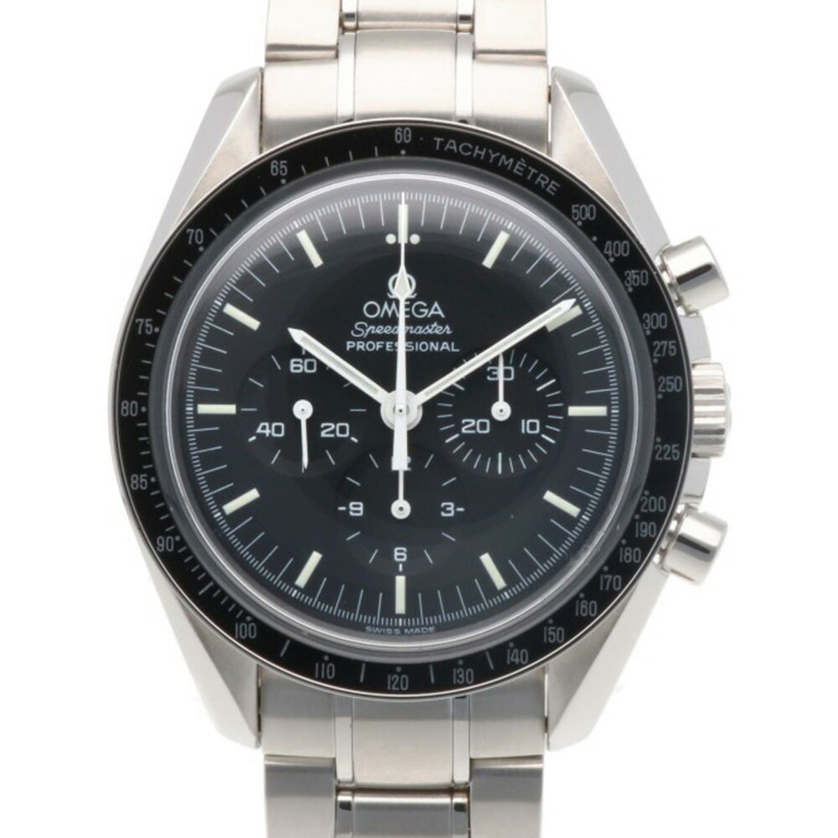 Pre-Owned Omega Speedmaster Watch, Stainless Steel, 32725000, Manual Winding, Overhauled and Refinished, 77042XXX, Men's, OMEGA, Winding