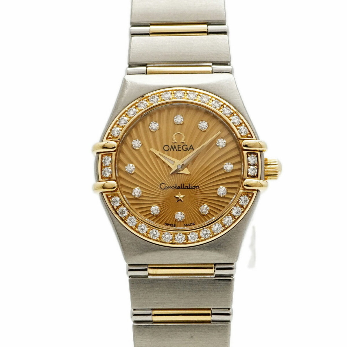 Pre-Owned Omega Constellation 111.25.23.60.58.001 Gold Dial Women's Watch