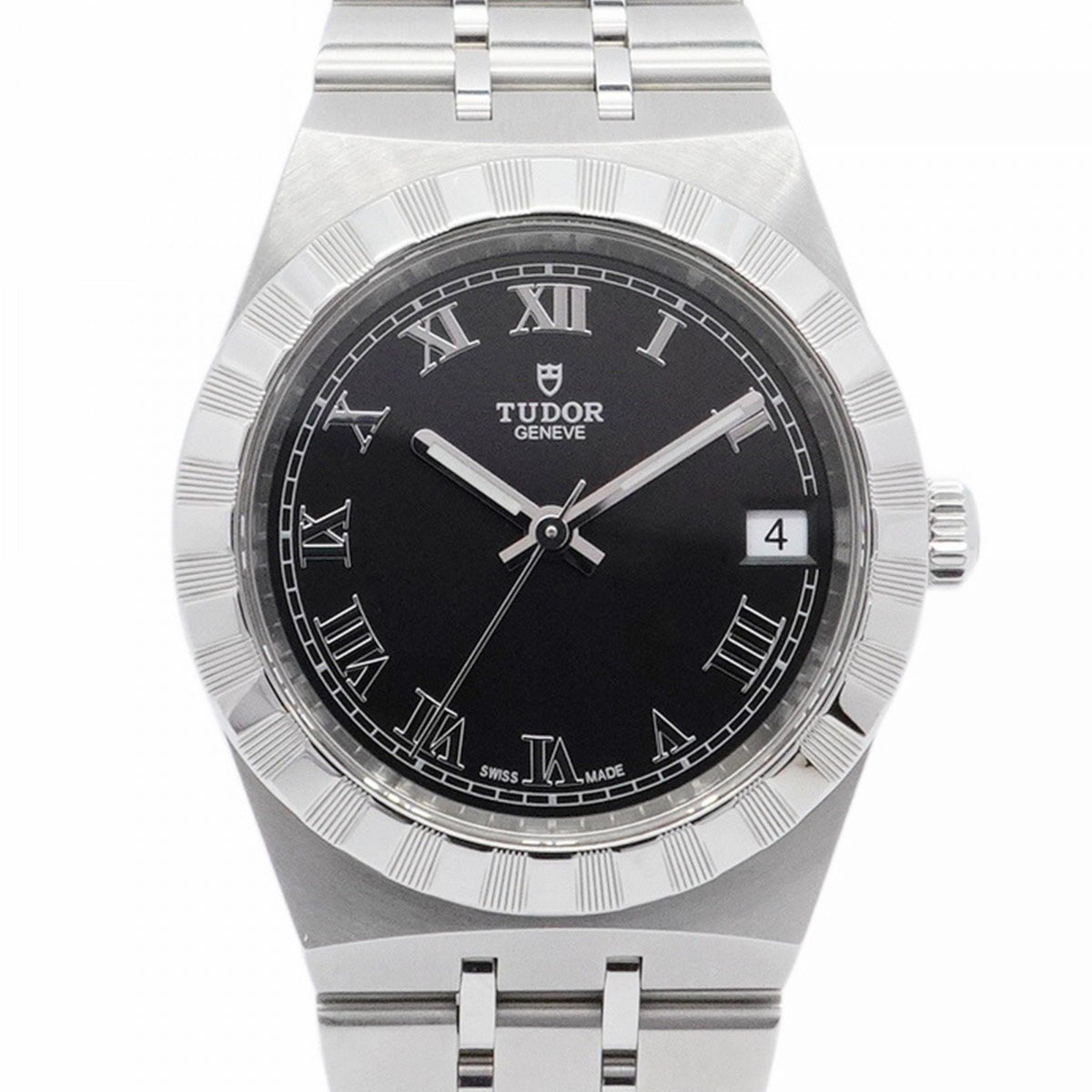 Pre-Owned Tudor Royal 28400 Black Dial Men's Watch