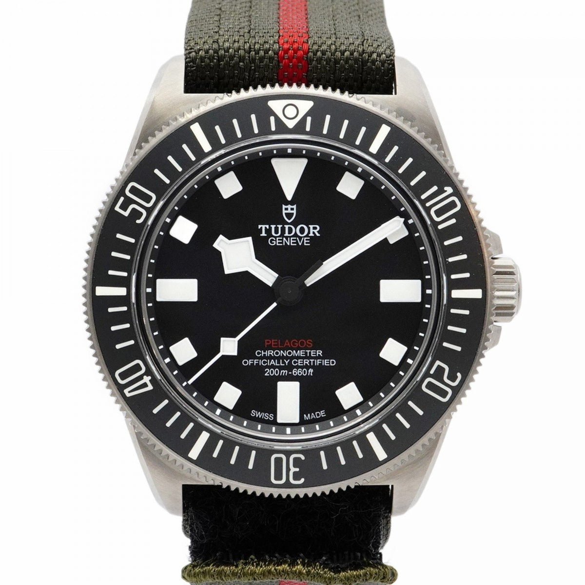 Montre Tudor Pelagos FXD 25717N d'occasion pour homme avec cadran noir 