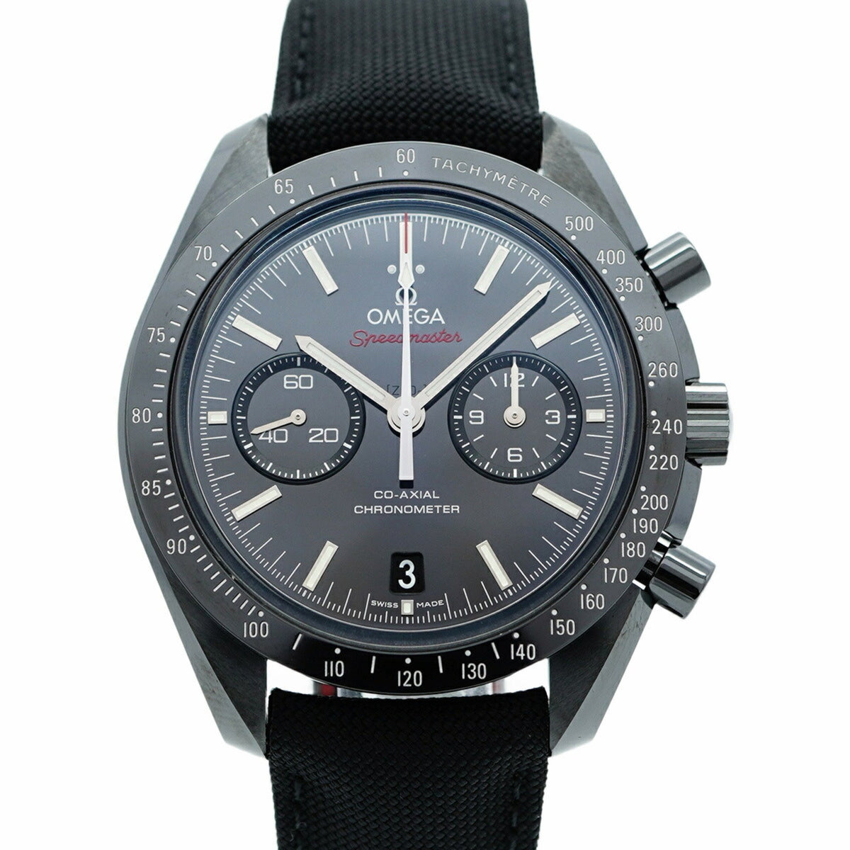 Pre-Owned Omega Speedmaster 311.92.44.51.01.003 Black Dial Men's Watch