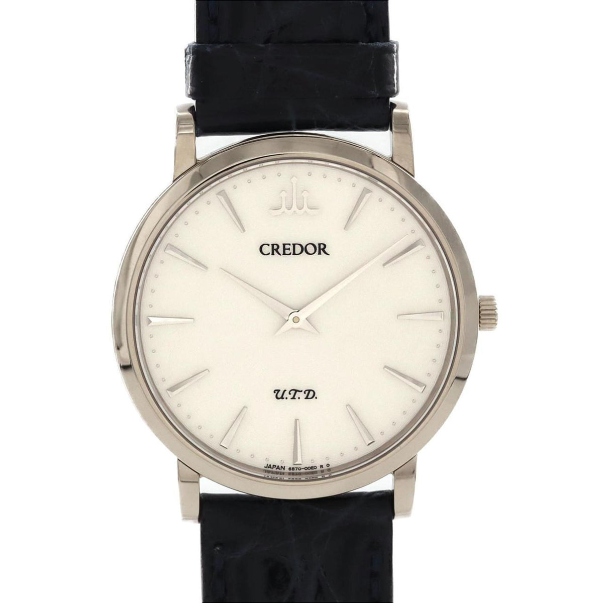 Pre-Owned Seiko Credor Signo WG 6870-00B0 GBAQ977 Watch Hand-wound