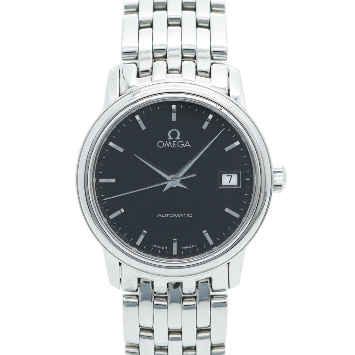 Pre-Owned Omega De Ville Black Dial Women's Watch