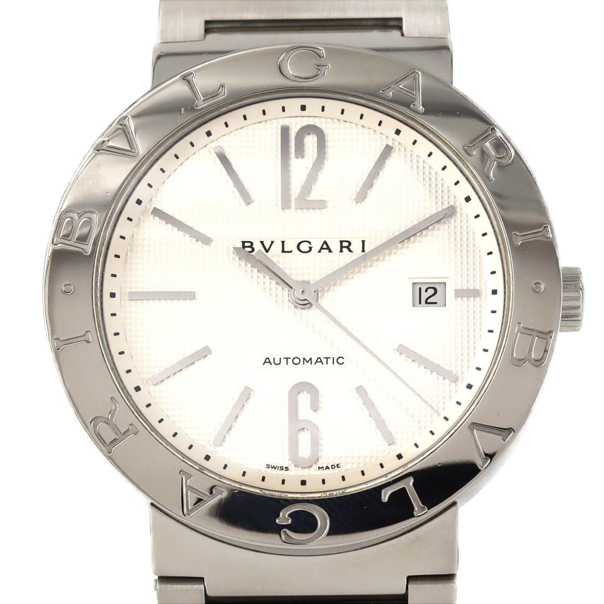 Pre-Owned Bulgari BB42SSAUTO BB42WSSD AT SS Automatic Watch