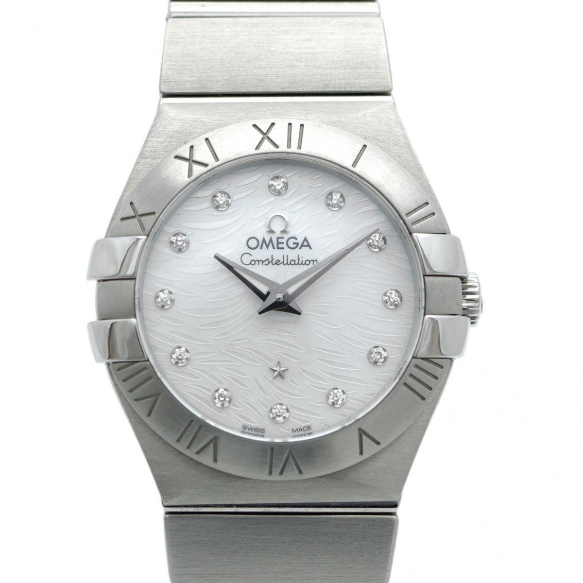 Pre-Owned Omega Constellation 123.10.27.60.55.004 White Dial Women's Watch