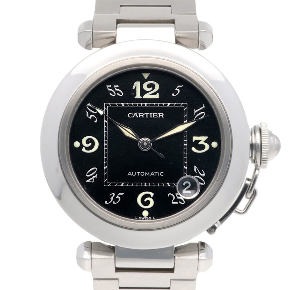 Pre-Owned Cartier Pasha C Watch, Stainless Steel 2324, Automatic, Unisex, CARTIER, Overhauled