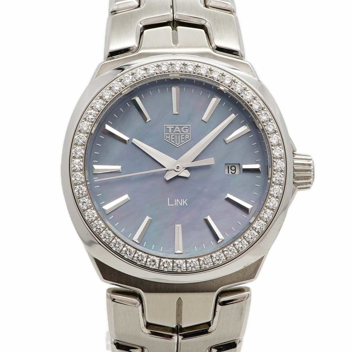 Pre-Owned TAG Heuer Link WBC1315 Blue Dial Women's Watch