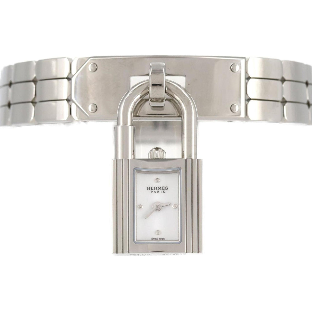 Montre à quartz Hermes Kelly KE4.110 SS d'occasion 