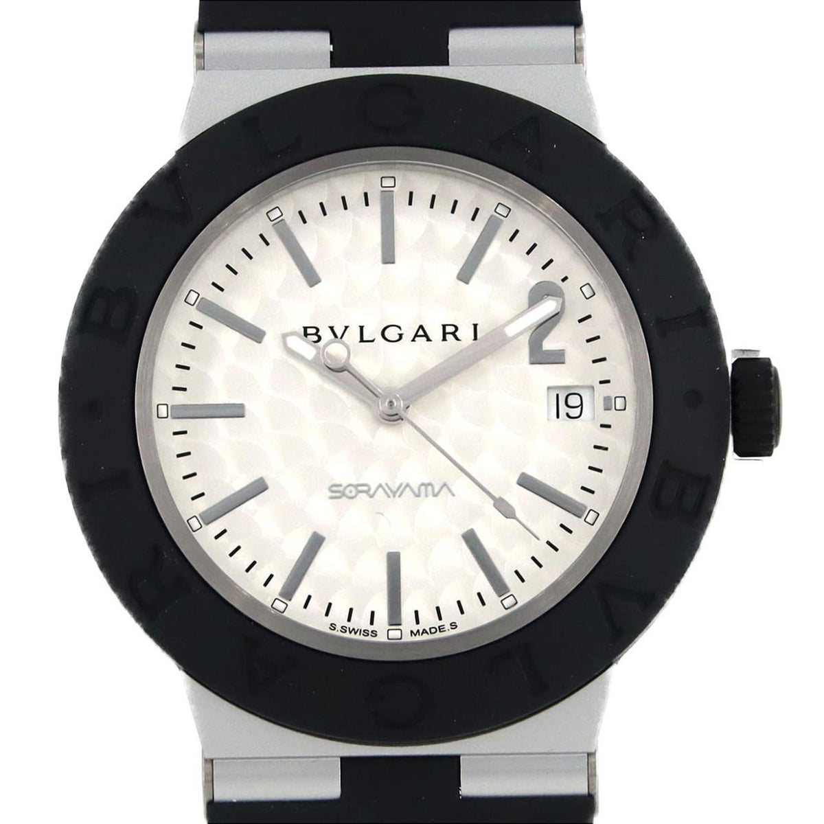 Montre-bracelet automatique d'occasion BVLGARI Aluminium Hajime Sorayama LIMITED BB40AT 103703 