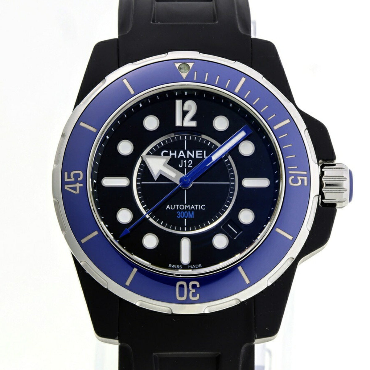 Pre-Owned CHANEL J12 Marine H2559 Automatic Watch 69510