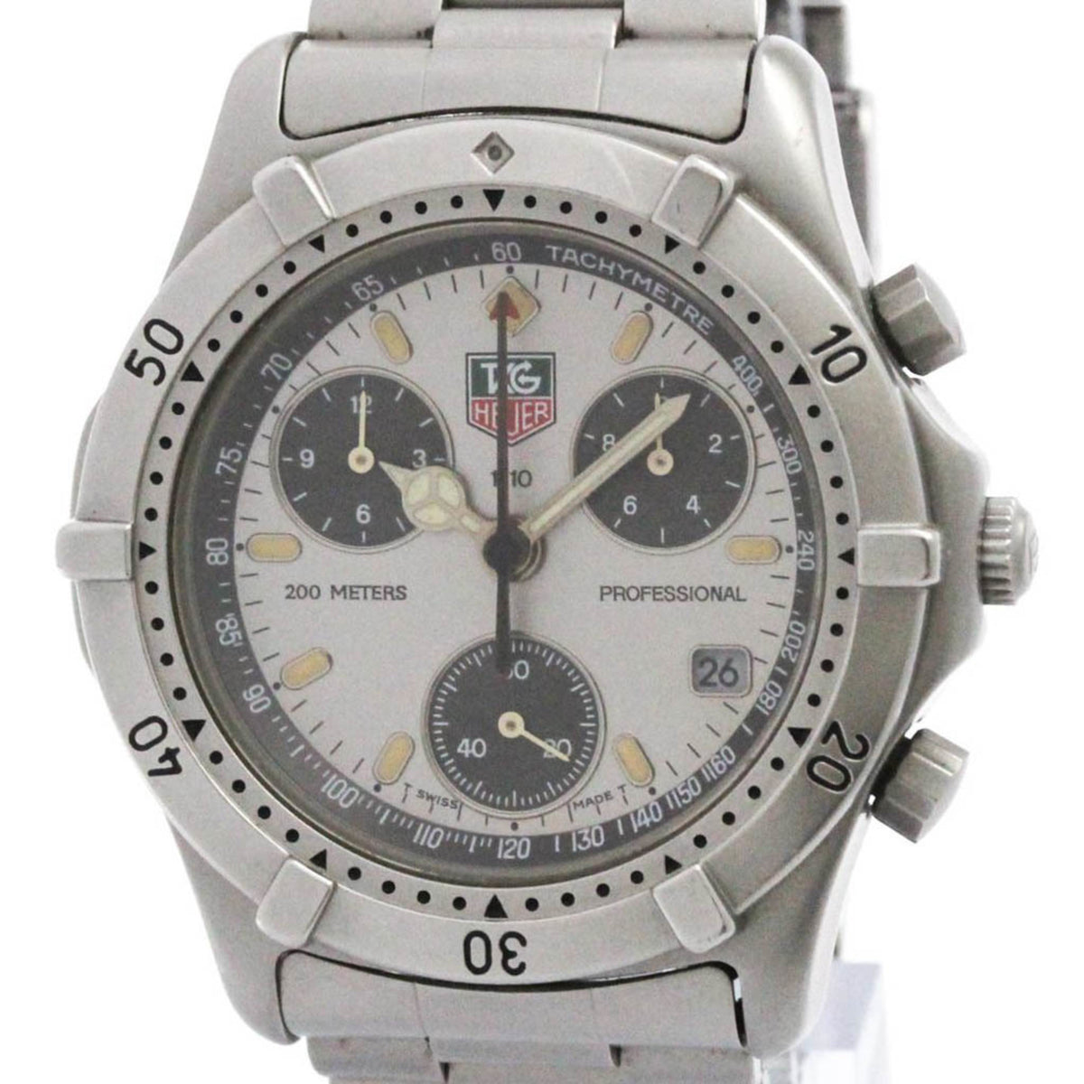 Pre-Owned TAG HEUER 2000 Professional Chronograph Mens Watch CE1111