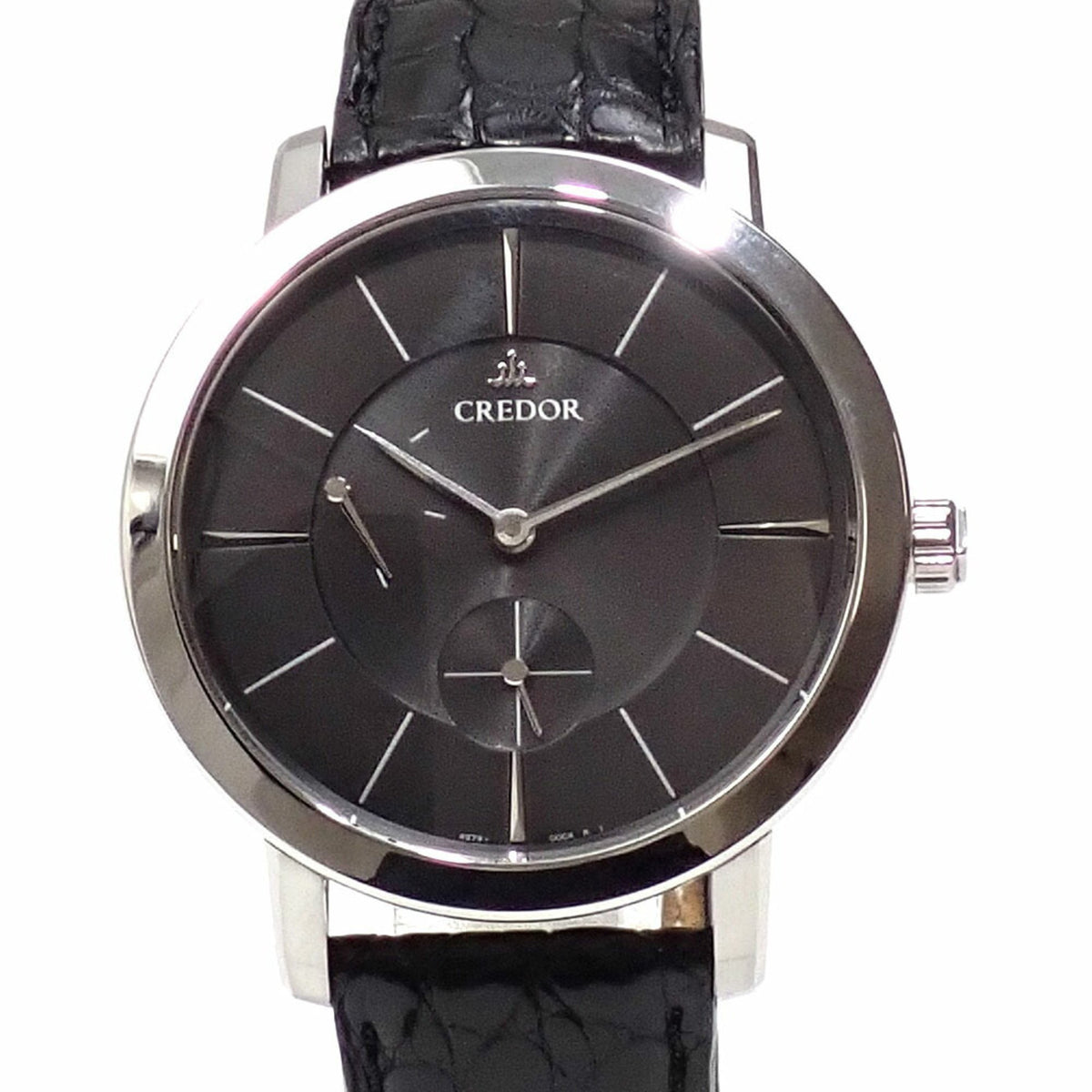 Pre-Owned Seiko Credor Men's Hand-Wound Stainless Steel Watch 4S79-00B0
