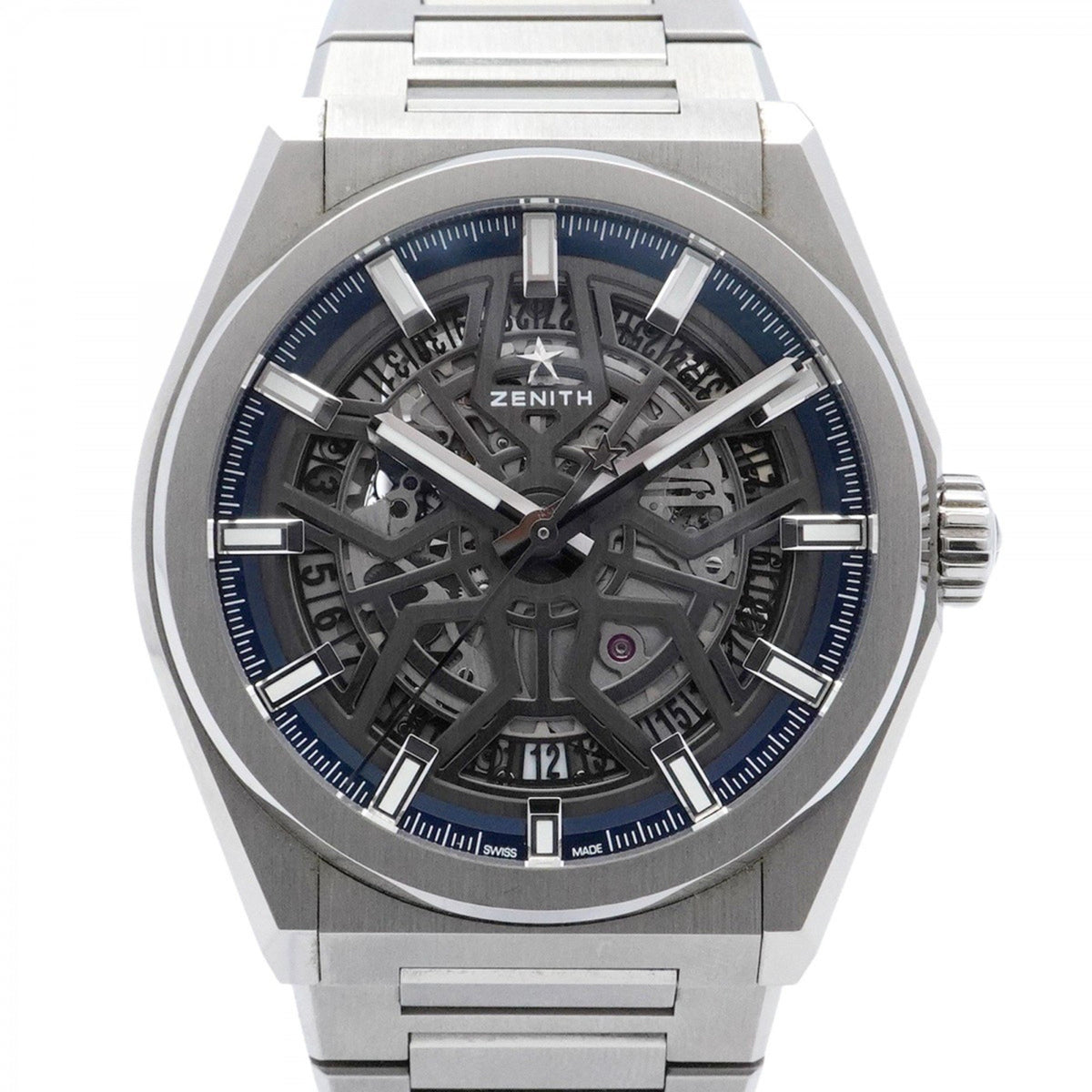 Pre-Owned Zenith Defy Classic 95.9000.670 78.M9000 Skeleton Dial Men's Watch