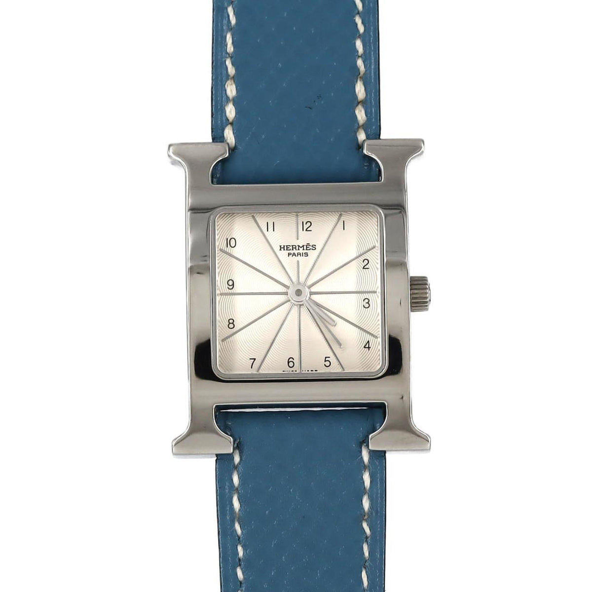 Pre-Owned Herm?s H Watch HH1.210 SS Quartz Wristwatch