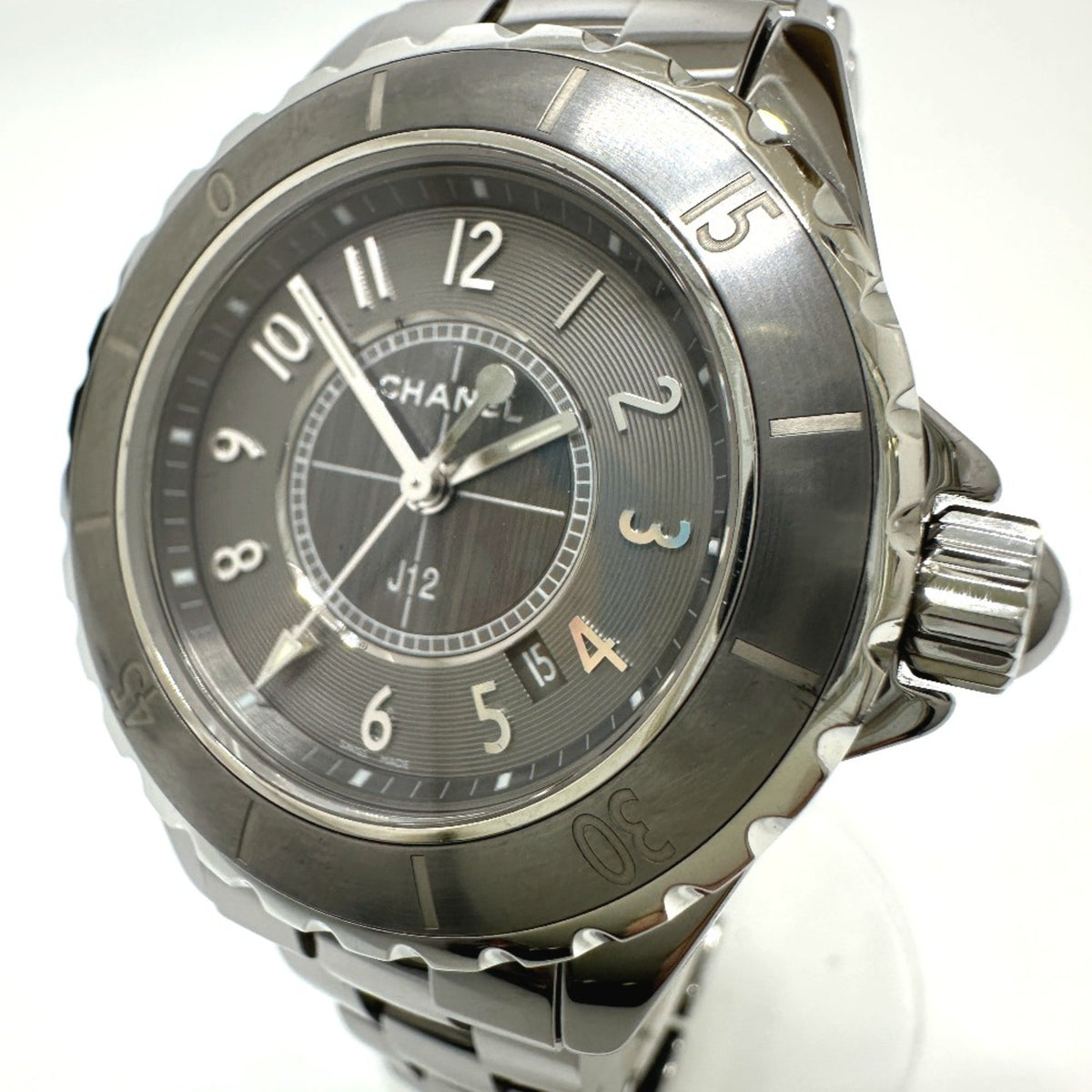 Pre-Owned Chanel H2978 quartz Wristwatch SilverBased