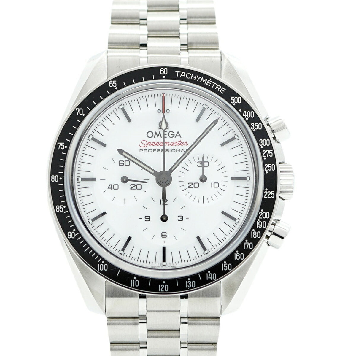 Pre-Owned Omega Speedmaster 310.30.42.50.04.001 White Dial Men's Watch