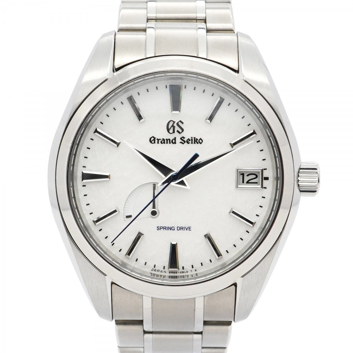 Montre Seiko Grand 9R65-0AE0 d'occasion pour homme avec cadran argenté 