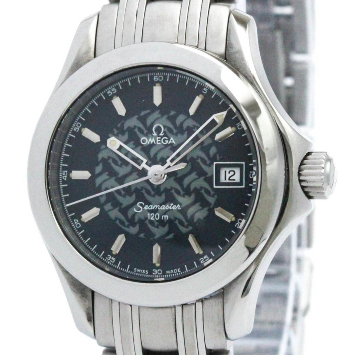 Pre-Owned Polished OMEGA Seamaster 120M Jacques Mayol LTD Edition Watch 2588.80 BF570562
