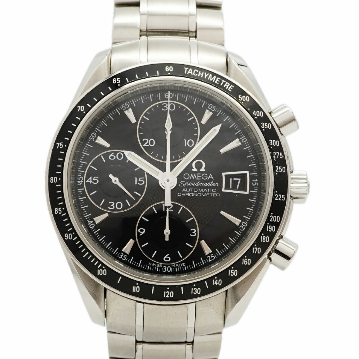 Pre-Owned Omega Speedmaster 3210.50 Black Dial Men's Watch