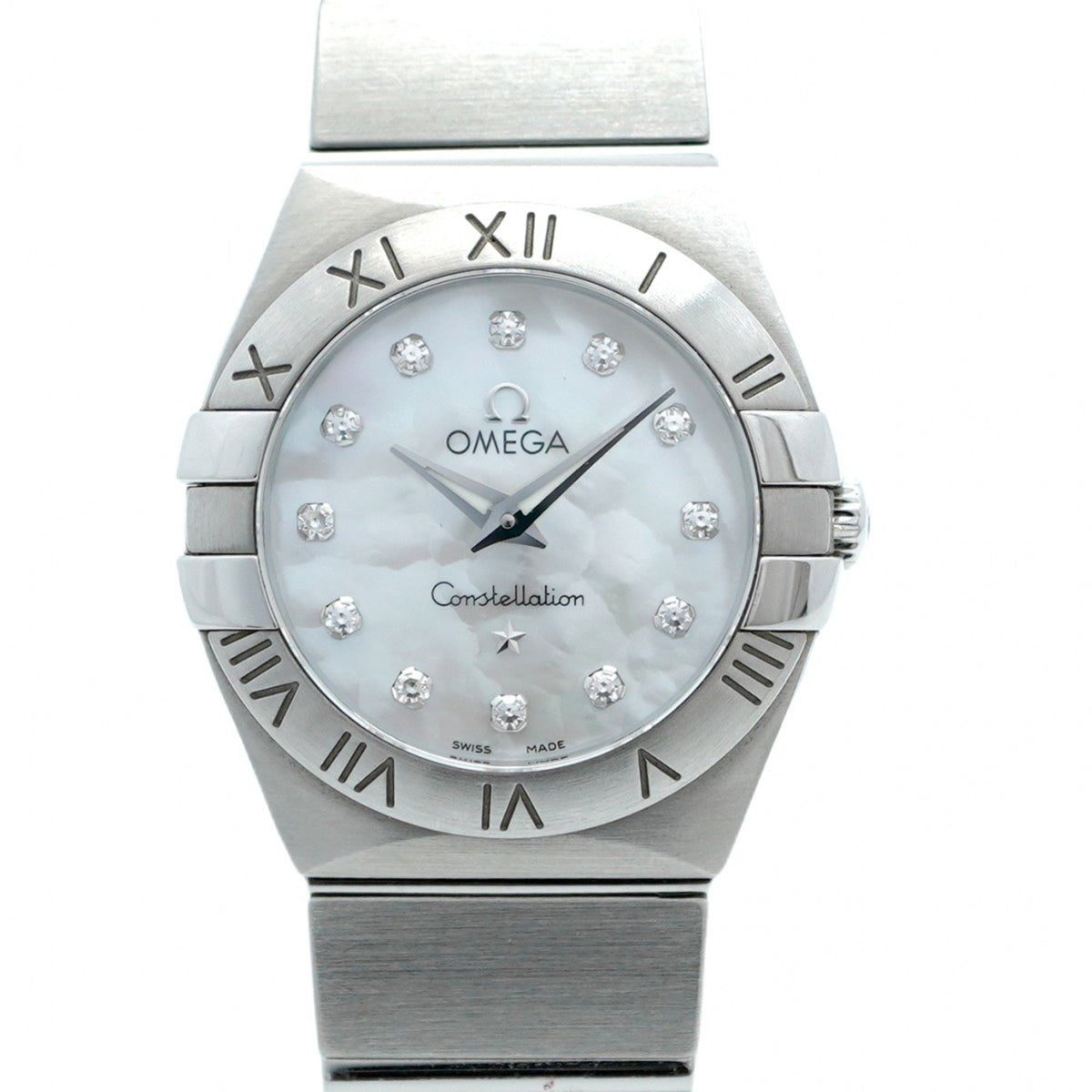 Pre-Owned Omega Constellation 123.10.24.60.55.001 White Dial Watch for Women