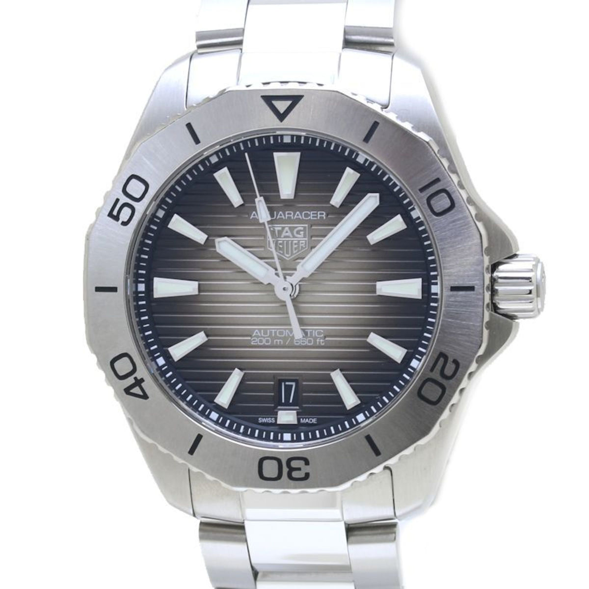 Montre TAG HEUER Aquaracer WBP2110.BA0627 Professional 200 Date en acier inoxydable pour homme (référence 39805) 