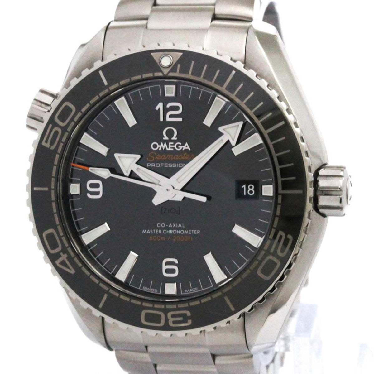 Pre-Owned OMEGA Seamaster Planet Ocean 600M  Watch 215.30.44.21.01.001 Polished