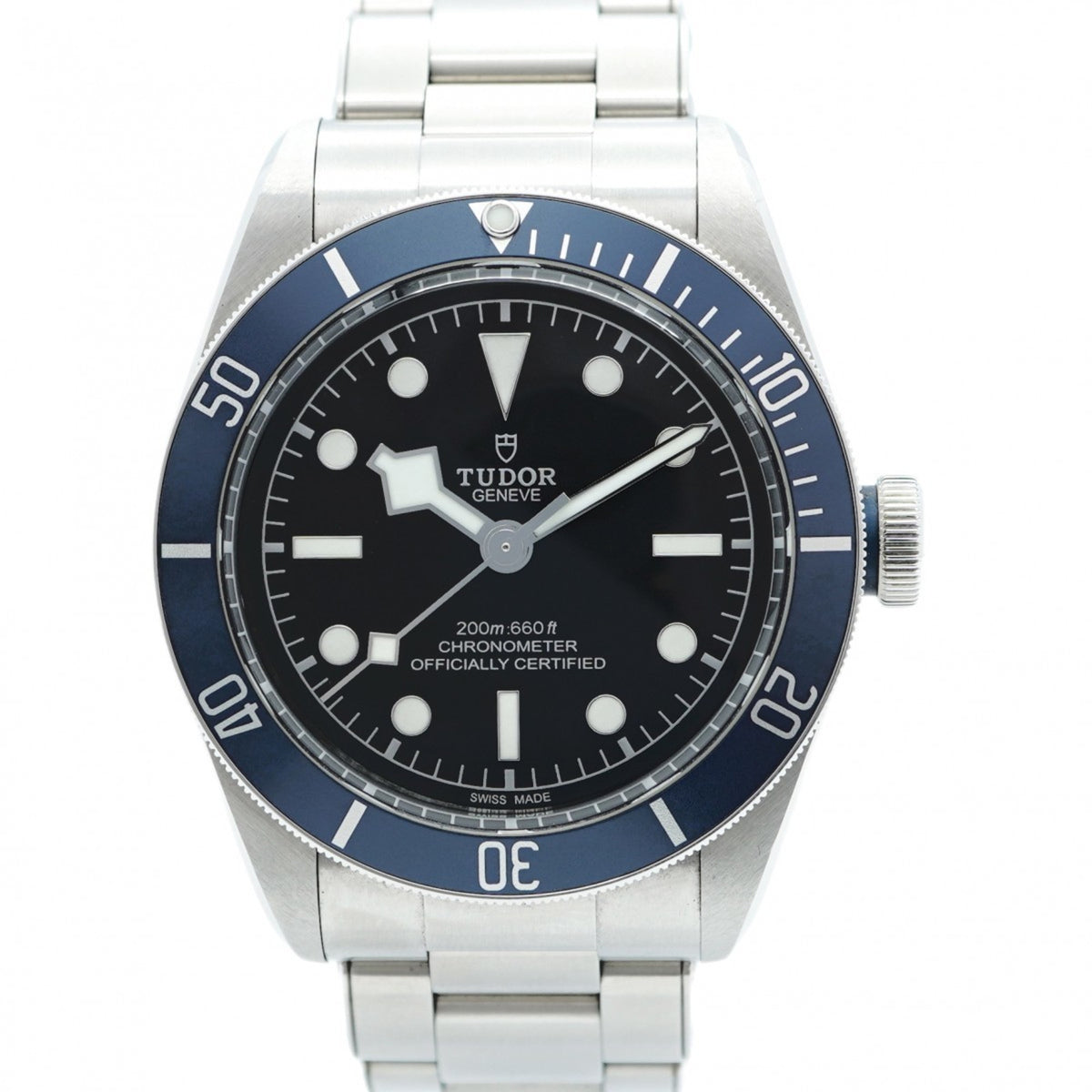 Pre-Owned Tudor Heritage 79230B Black Dial Men's Watch