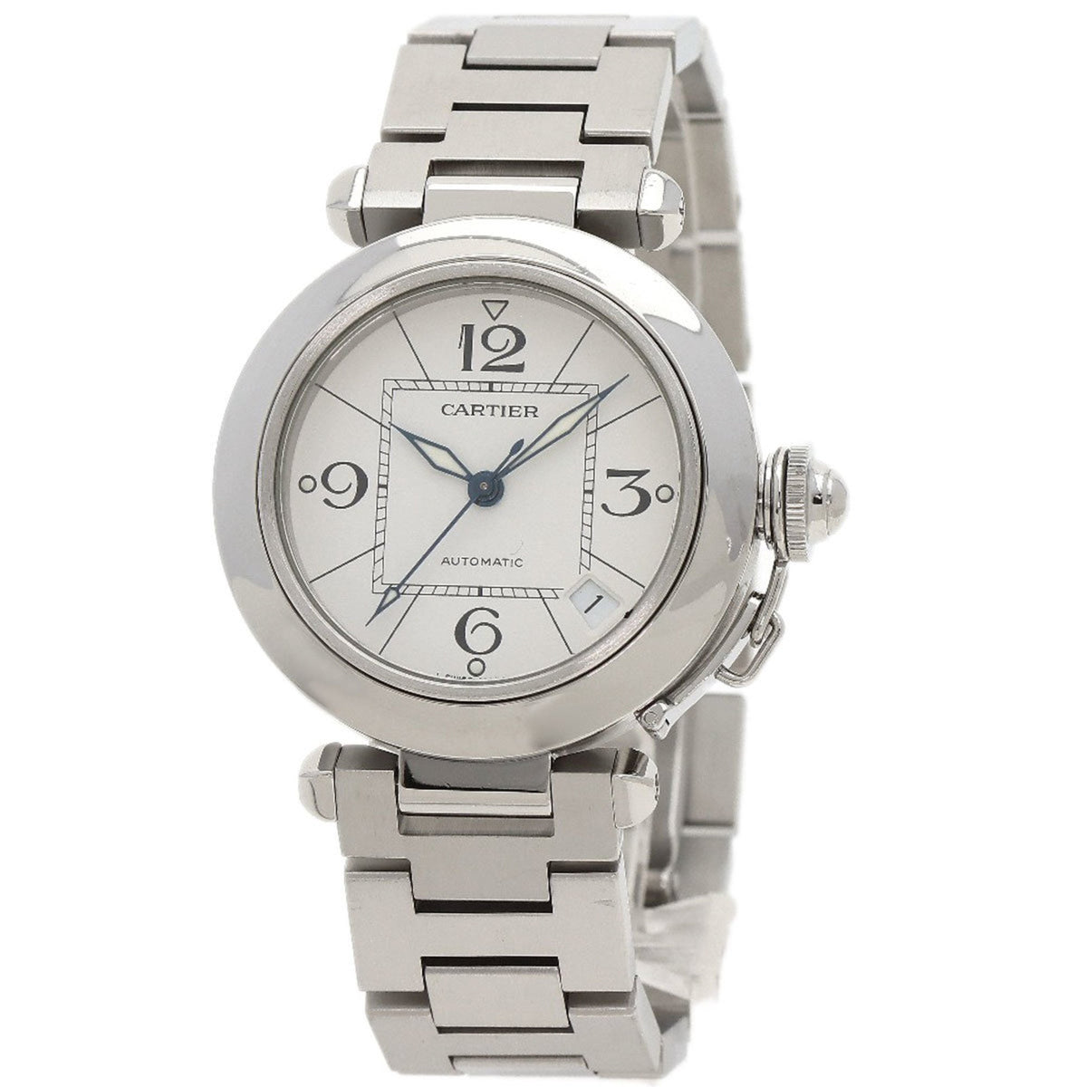 Montre Cartier Pasha C d'occasion en acier inoxydable pour garçon W31074M7 
