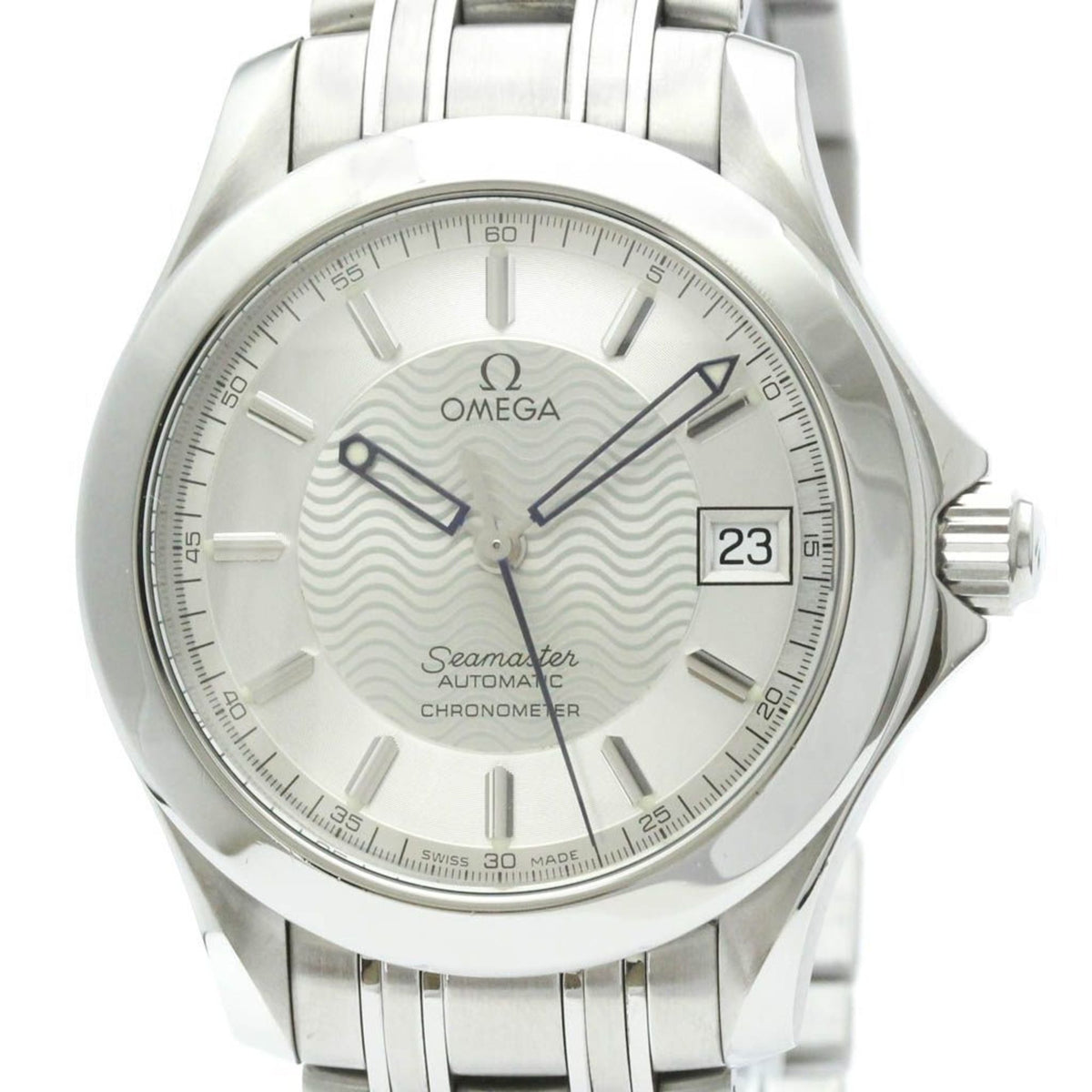 Pre-Owned OMEGA Seamaster 120M Chronometer Steel Automatic Watch 2501.31 Polished