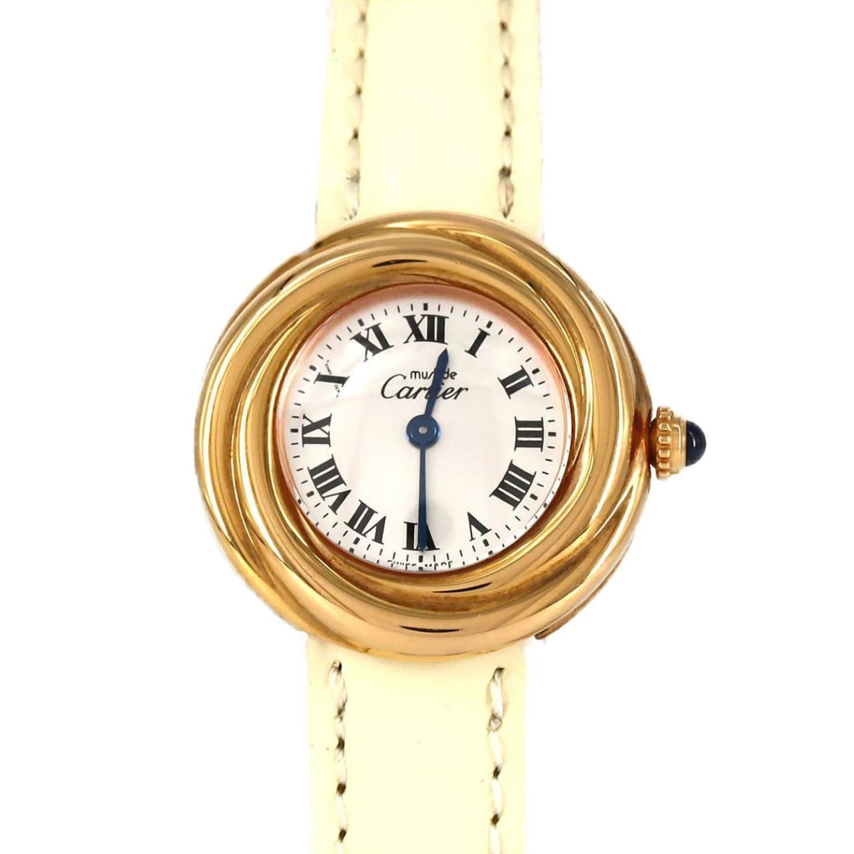 Pre-Owned Cartier Must Trinity GP W1015045 Quartz Watch