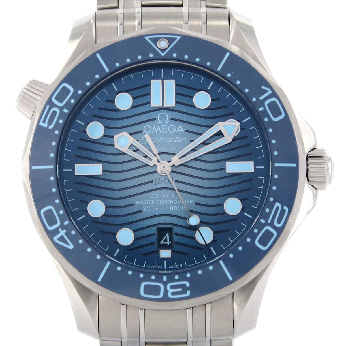 Pre-Owned Omega Seamaster Diver 300M 210.30.42.20.03.003 SS Wristwatch Automatic