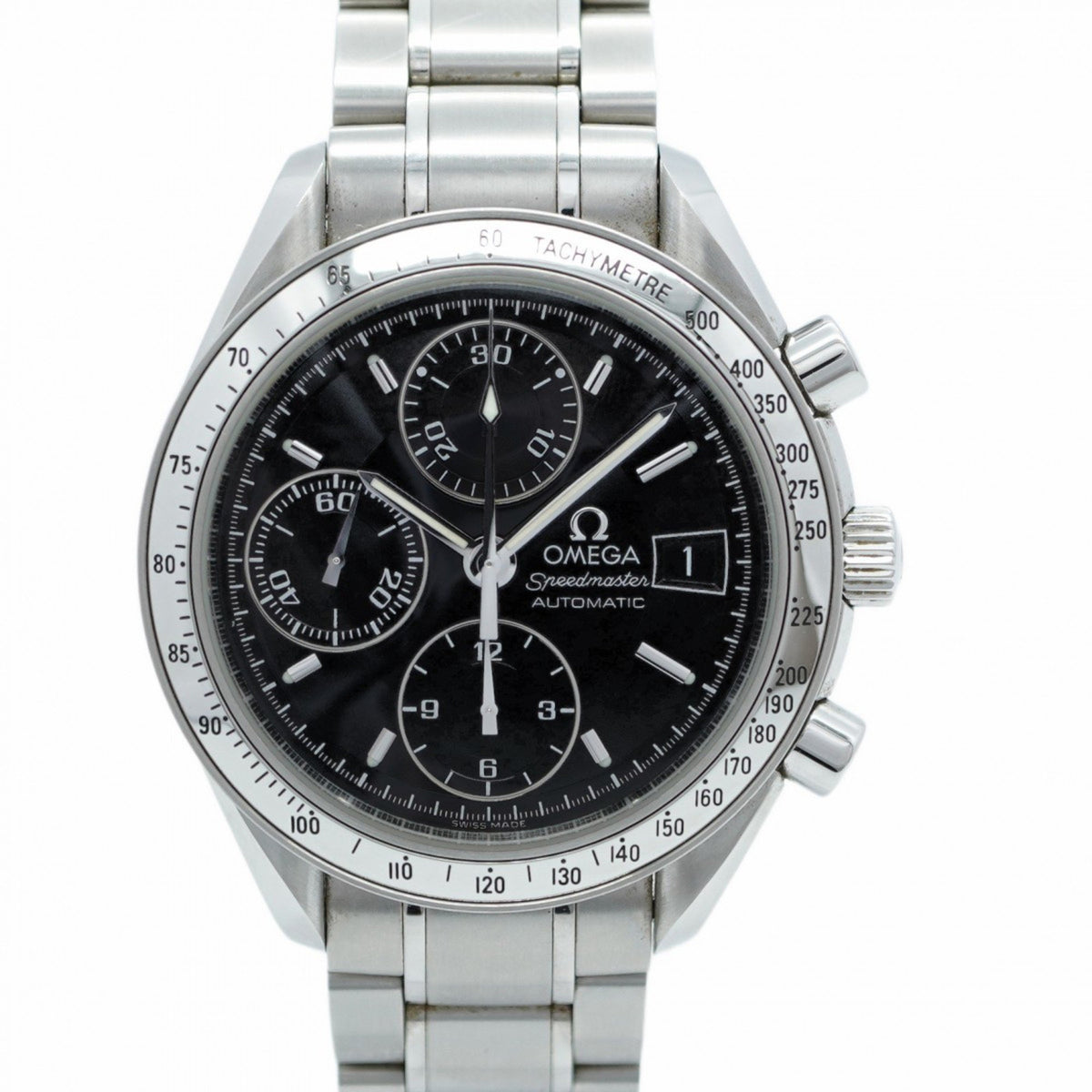 Pre-Owned Omega Speedmaster 3513.50 Black Dial Men's Watch