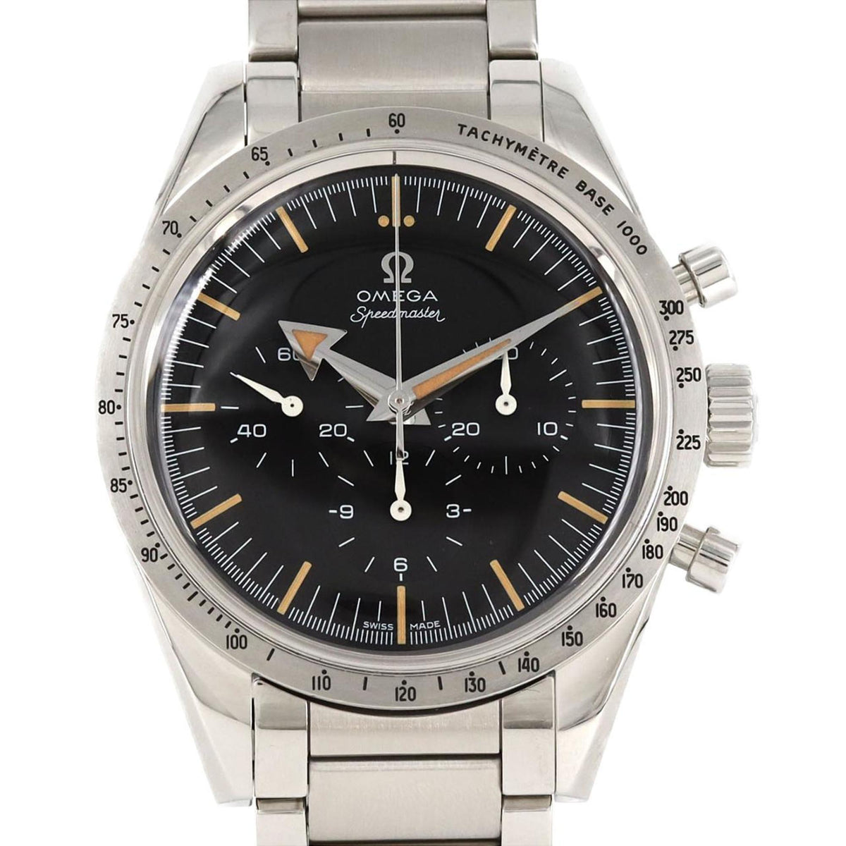 Pre-Owned Omega 1957 Trilogy Speedmaster '57/60th LIMITED 311.10.39.30.01.001 SS Wristwatch Hand-wound