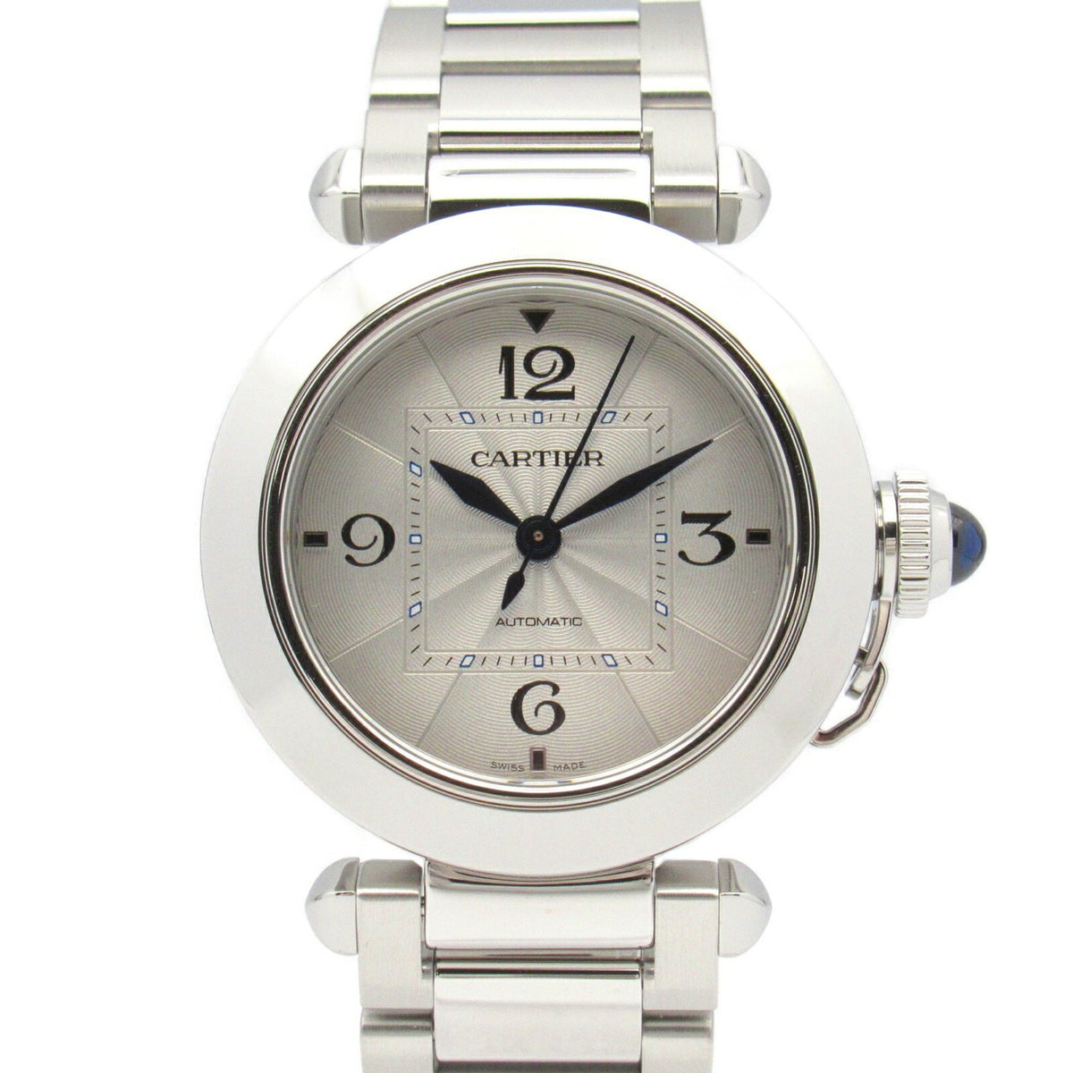 Pre-Owned CARTIER Pasha de Cartier watch, stainless steel, boys, silver, WSPA0013