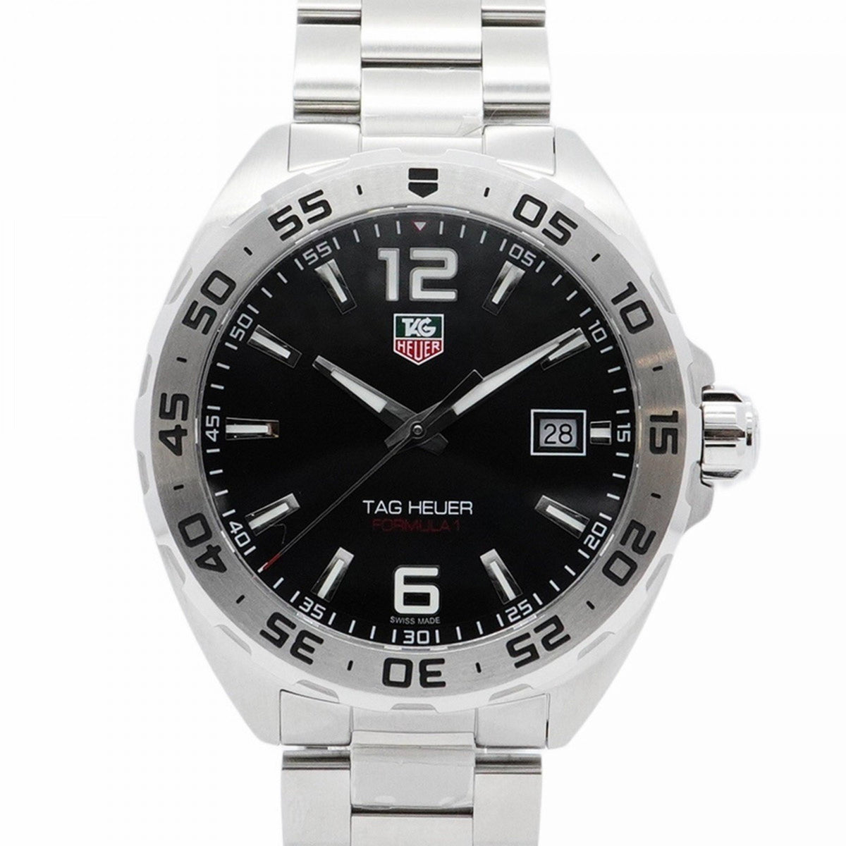 Montre TAG Heuer Formula 1 WAZ1112 d'occasion à cadran noir pour homme 