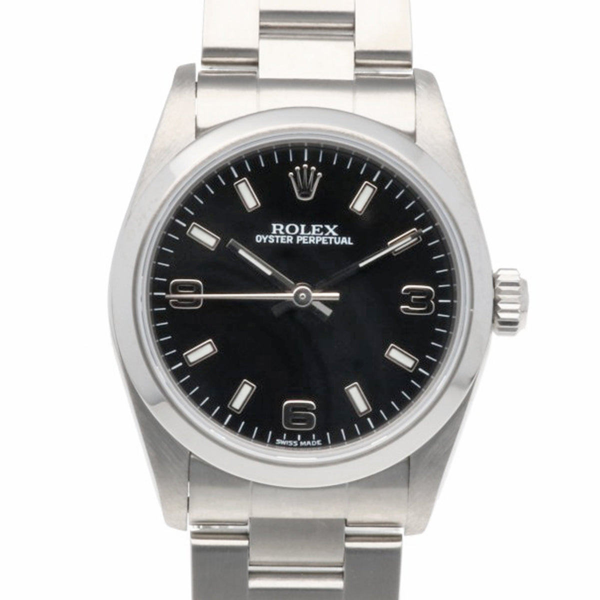 Pre-Owned Rolex Oyster Perpetual Watch, Stainless Steel, 77080 Automatic, K-serial number, Men's/Women's.