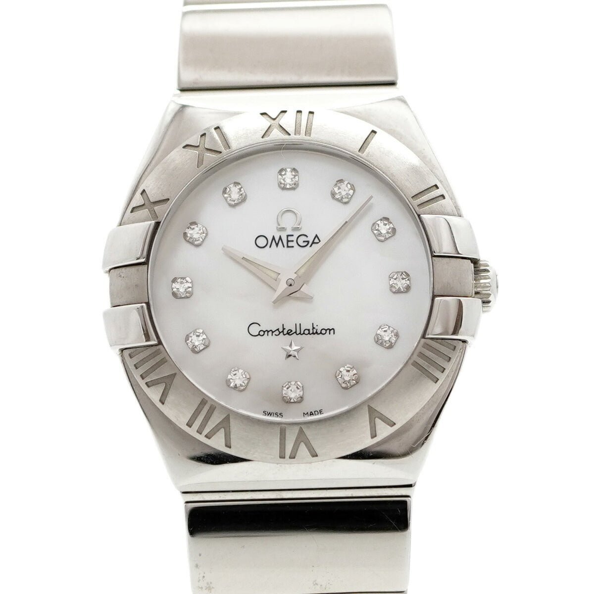 Pre-Owned Omega Constellation 123.10.24.60.55.002 White Dial Women's Watch