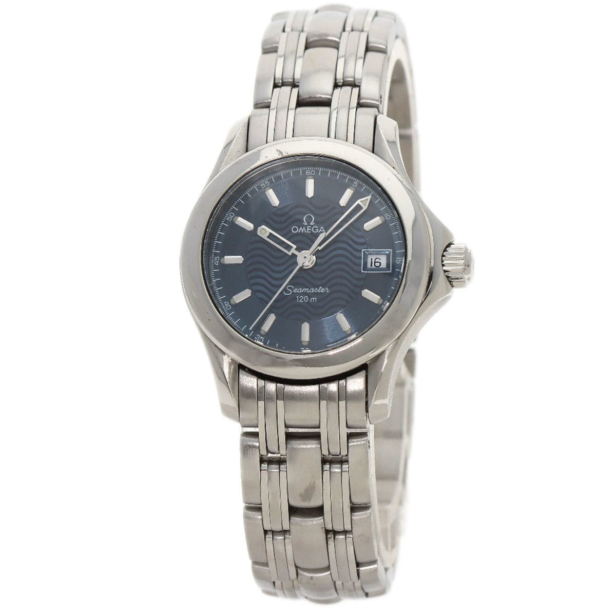 Gebrauchte OMEGA 2581.81.00 Seamaster 120 Uhr Edelstahl SS Damen 